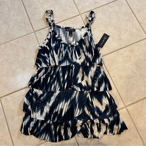 INC International concepts women ruffle top